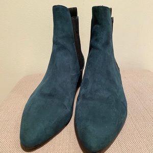 Zara suede ankle boots